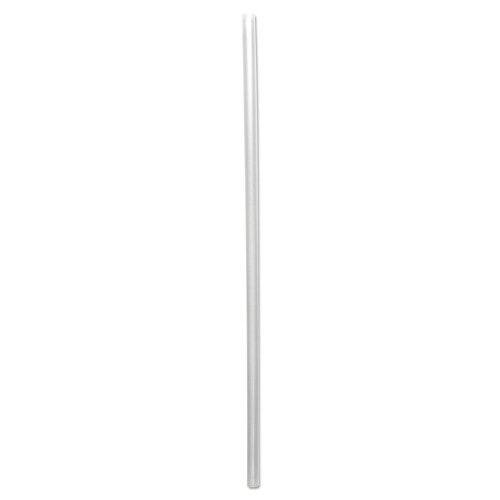  | Boardwalk BWKJSTW1025CLR 10.25 in. Wrapped Polypropylene Giant Straws - Clear (1000/Carton) image number 0