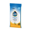 Cleaning & Janitorial Supplies | Pledge 319249 Multi-Surface Cloth Cleaner 7 in. x 10 in. Wet Wipes - Fresh Citrus (25-Piece/Pack) image number 1