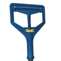 Office Jansan | Impact 94 64 in. Janitor Style Screw Clamp Fiberglass Mop Handle - Blue image number 3