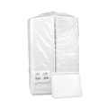 Food Trays, Containers, and Lids | Pactiv Corp. 0TF112S00000 11 in. x 9 in. x 0.65 in. Supermarket Foam Tray - White (250/Carton) image number 3