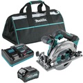 Circular Saws | Makita GSH05M1 40V MAX XGT Brushless Lithium-Ion 6-1/2 in. Cordless AWS Capable Circular Saw Kit (4 Ah) image number 0