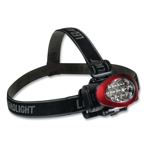 Work Lights | GoGreen Power GG-113-10HLRD LED Headlights, 3 AAA Batteries (Included), Red image number 0