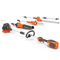 Outdoor Power Combo Kits | Husqvarna 970531208 36V 110iL FLXi Lithium-Ion Cordless Grass Trimmer and Edger Attachment Kit (4 Ah) image number 0