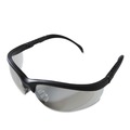  | MCR Safety KD119 Klondike Safety Glasses - Matte Black Frame Clear Mirror Lens (12/Box) image number 1