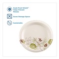 Cutlery | Dixie UX9PATHPB Pathways 8.5 in. Diameter Mediumweight Paper Plates (600/Carton) image number 2