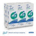 Cleaning & Janitorial Supplies | Scott 98908 Megacartridge 1-Ply Napkins - White (875/Pack, 6 Packs/Carton) image number 2