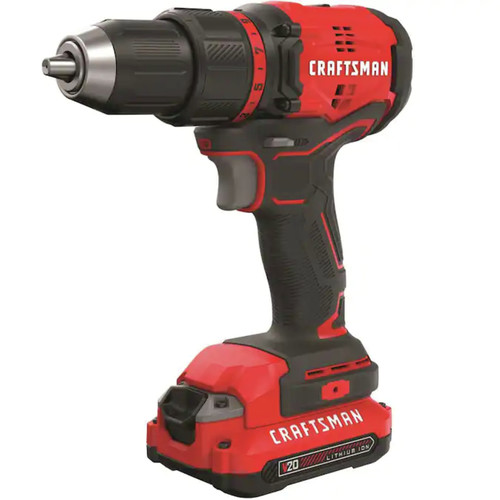 Craftsman v20 cordless drill combo kit cmck210c2 online