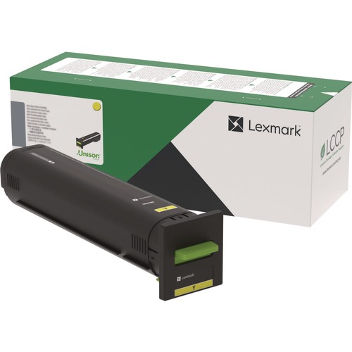 Ink & Toner | Lexmark 72K0XYG 72K0XYG Extra High-Yield Return Program Toner - Yellow image number 0