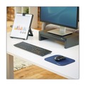 Office Furniture Accessories | Fellowes Mfg Co. 58021 9 in. x 8 in. Polyester Mouse Pad - Blue image number 3