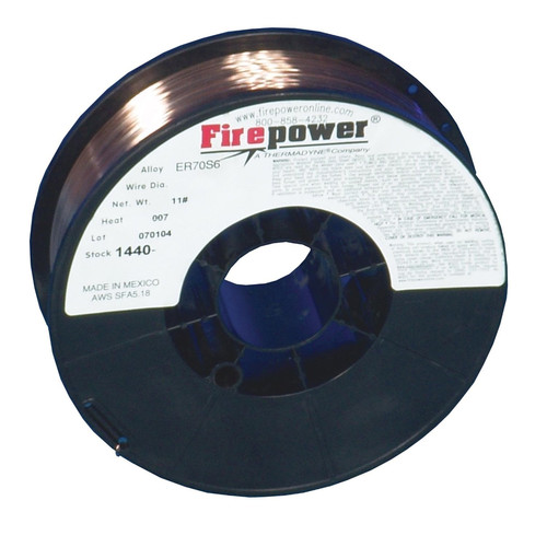 Welding Accessories | Firepower 1440-0216 .030 in. 11 lb. Mild Steel Solid Wire image number 0