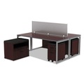 Office Furniture Accessories | Alera ALEPC1511 14.88 in. x 19.13 in. x 2.13 in. Pedestal File Seat Cushion - Smoke image number 1