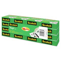  | Scotch 810K16 1 in. Core 0.75 in. x 83.33 ft. Magic Tape Value Pack - Clear (16-Piece/Pack) image number 2
