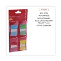 Office Jansan | Universal UNV99012 Deluxe 1 in. x 1-3/4 in. Pop-Up Page Flags - Assorted Colors (200/Pack) image number 5