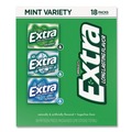 Snacks | Green Rabbit 022000294838 Extra Mint Variety Sugar-Free Gum - Peppermint/Polar Ice/Spearmint (18/Carton) image number 0