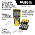 Klein Tools VDV501-852 Scout Pro 3 Cable Tester with Remote Kit image number 1