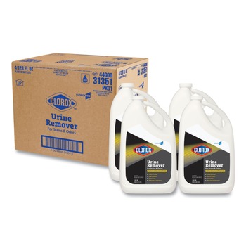 Clorox 31351 128 oz. Urine Remover for Stains and Odors Refill Bottles (4/Carton)