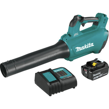 OUTDOOR TOOLS AND EQUIPMENT | Makita XBU03SM1 18V LXT Lithium-Ion Brushless Cordless Blower Kit (4 Ah)