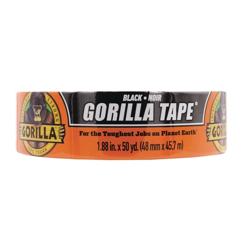 Office & Office Supplies | Gorilla Glue 108084 1.88 in. x 50 yds 3 in. Core Gorilla Tape - Black (1-Roll) image number 0