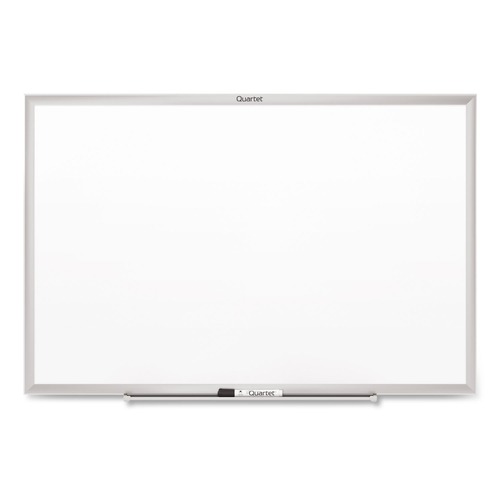Office Jansan | Quartet S533 Classic Series Melamine Whiteboard, 36 X 24, Silver Aluminum Frame image number 0