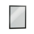 Office Furniture Accessories | Durable 464701 DURAFRAME MAGNETIC Sign Holder Frame 13.39 x 17.87 Black Frame 2/Pack image number 0