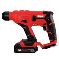 Rotary Hammers | Skil RH170202 20V PWRCORE20 Brushed Lithium-Ion Cordless SDS Plus Rotary Hammer Kit (2 Ah) image number 2