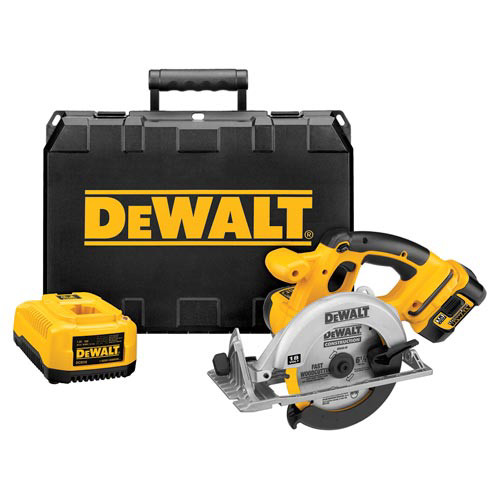 Circular Saws | Factory Reconditioned Dewalt DCS390LR 18V XRP Cordless Lithium-Ion 6-1/2 in. Circular Saw Kit image number 0
