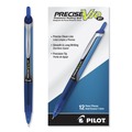 Office Jansan | Pilot 13453 Precise V10RT Retractable 1 mm Roller Ball Pens - Bold, Blue (Dozen) image number 0