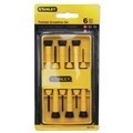 Screwdrivers | Stanley 66-052 6-Piece Precision Screwdriver Set - Black/Yellow (1-Set) image number 1