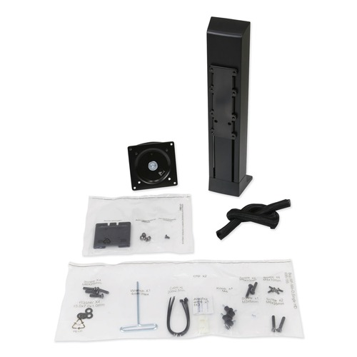 Office Jansan | WorkFit by Ergotron 97935085 Monitor Riser For 24 in. Monitors 30 Degree Tilt - Black image number 0