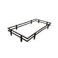 Tool Carts | Detail K2 MFT4X8RK 4 ft. x 8 ft. UV Black Powder Coated Open Rail Kit for MFT4X8 Folding Trailer image number 0