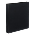  | Universal UNV20741 11 in. x 8.5 in. 1 in. Capacity 3 Rings Slant D-Ring View Binder - Black image number 0