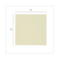 Office Jansan | Universal UNV28068 3 in. x 3 in. Recycled Self-Stick Note Pads - Yellow (18 Pads/Pack) image number 6