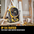 Fans | Dewalt DCE511B 20V MAX Lithium-Ion 11 in. Corded/Cordless Jobsite Fan (Tool Only) image number 5