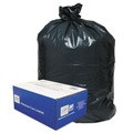  | Classic WEBB60 60 Gallon 0.9 mil 38 in. x 58 in. Linear Low-Density Can Liners - Black (100/Carton) image number 0