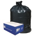  | Classic WEBB60 Linear 60 gal. Low-Density Can Liners - Black (10 Bags/Roll, 10 Rolls/Carton) image number 0
