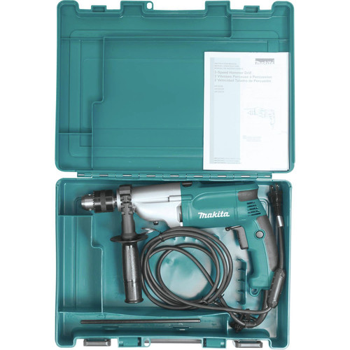 Factory Reconditioned Makita 6.6 Amp 3 4 in. Hammer Drill with Case