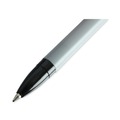 Office Jansan | Universal UNV27420 Fine 0.7 mm Stick Ballpoint Pen - Black Ink, Gray/Black Barrel (1 Dozen) image number 5