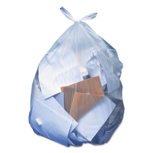 Trash Bags | Heritage H6644TC R01 Accufit Low-Density Can Liners, 32 gal, 0.9 mil, 33 x 44, Clear, 100/Carton image number 0
