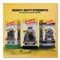 Cleaning & Janitorial Supplies | Glad 00079 30 in. x 33 in. 30 gal. 0.81 mil Large Quick-Tie Trash Bags Tie-Flap - Black (10/Box 12 Boxes/Carton) image number 9