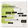 Office Electronics & Batteries | GoGreen Power GG-17636 6 ft. Cord 1,200 Joules 7-Outlet Surge Protector - White image number 4