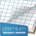 Office Jansan | Ampad 22-005 8.5 in. x 11 in. 8 sq-in.Quadrille Pads - Quadrille, White (50 Sheets/Pad) image number 3