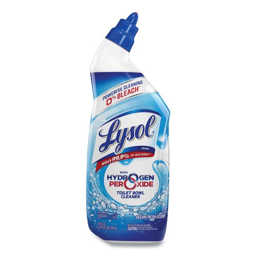 Cleaning & Janitorial Supplies | LYSOL Brand 19200-98011 24 oz. Toilet Bowl Cleaner with Hydrogen Peroxide - Ocean Fresh Scent image number 0