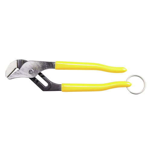 Pliers | Klein Tools D502-10TT 10 in. Pump Pliers with Tether Ring image number 0