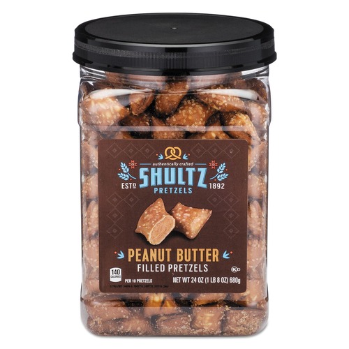 Bulk Savings Pricing 2 | Dolcetto 3598 24 oz Pretzels Tub - Peanut Butter image number 0