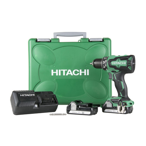 Drill Drivers | Hitachi DS18DBFL2 18V Lithium-Ion Brushless 1/2 in. Cordless Drill Driver (1.5 Ah) image number 0