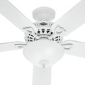 Ceiling Fans | Hunter 53059 52 in. Astoria White Ceiling Fan with LED image number 1