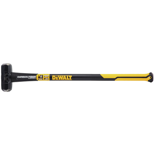 Sledge Hammers | Dewalt DWHT56028 8 lbs. Exo-Core Sledge Hammer image number 0