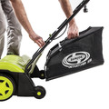 Dethachers | Factory Reconditioned Sun Joe AJ800E-RM Dethatcher Joe 11 Amp 14 in. Electric Dethatcher with Thatch Collection Bag image number 3