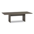 Office Desks & Workstations | Alera LGC-BL2 50 in. x 22 in. x 28 in. Seville 96 in. Wide Conference Table Base - Walnut image number 4
