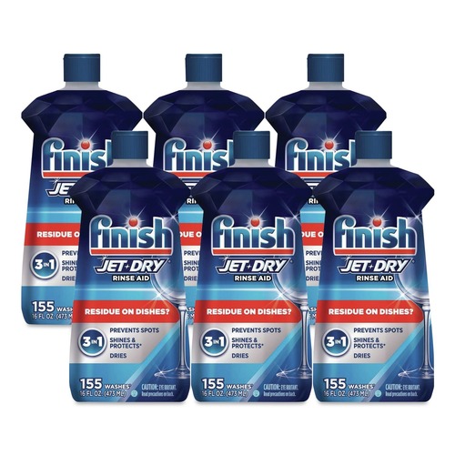 Cleaning & Janitorial Supplies | FINISH 51700-78826 16 oz. Bottle Jet-Dry Rinse Agent (6/Carton) image number 0